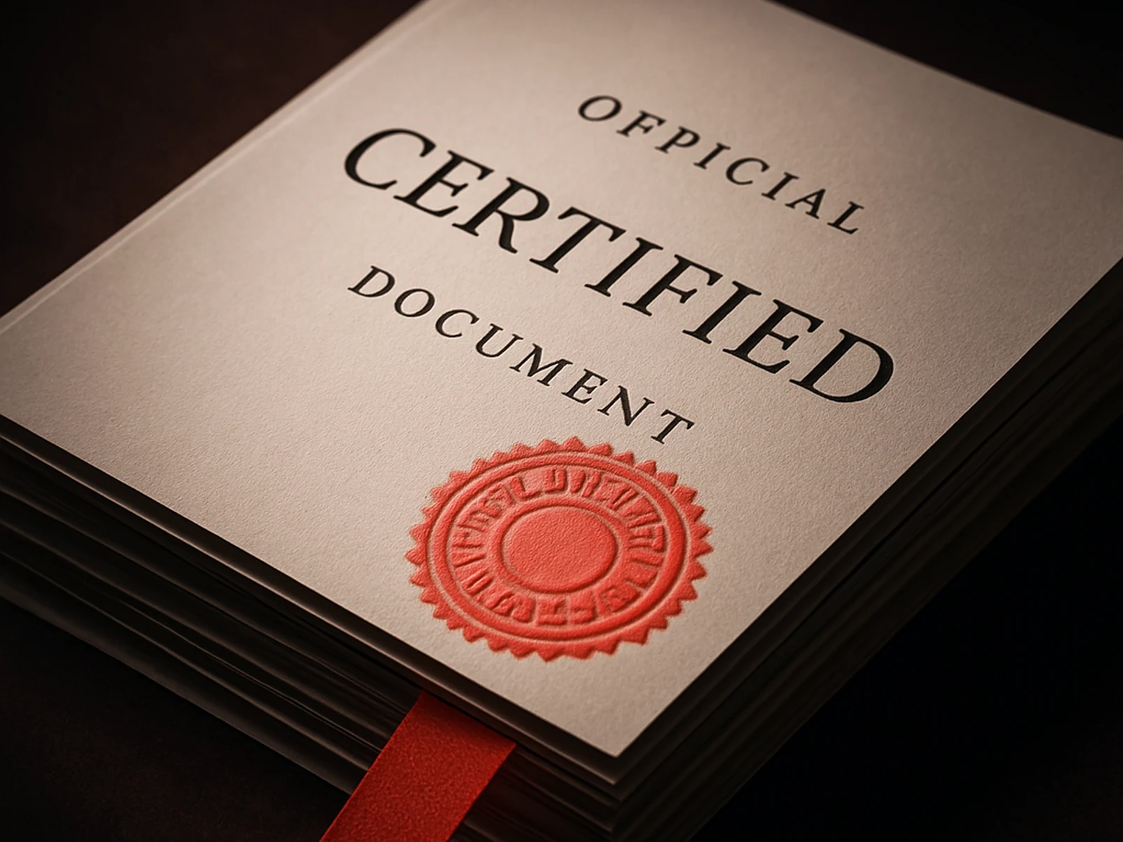 Certified Document Translation